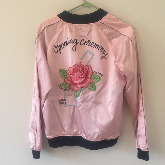 OC reversible silk varsity jacket - Picture 5 of 8